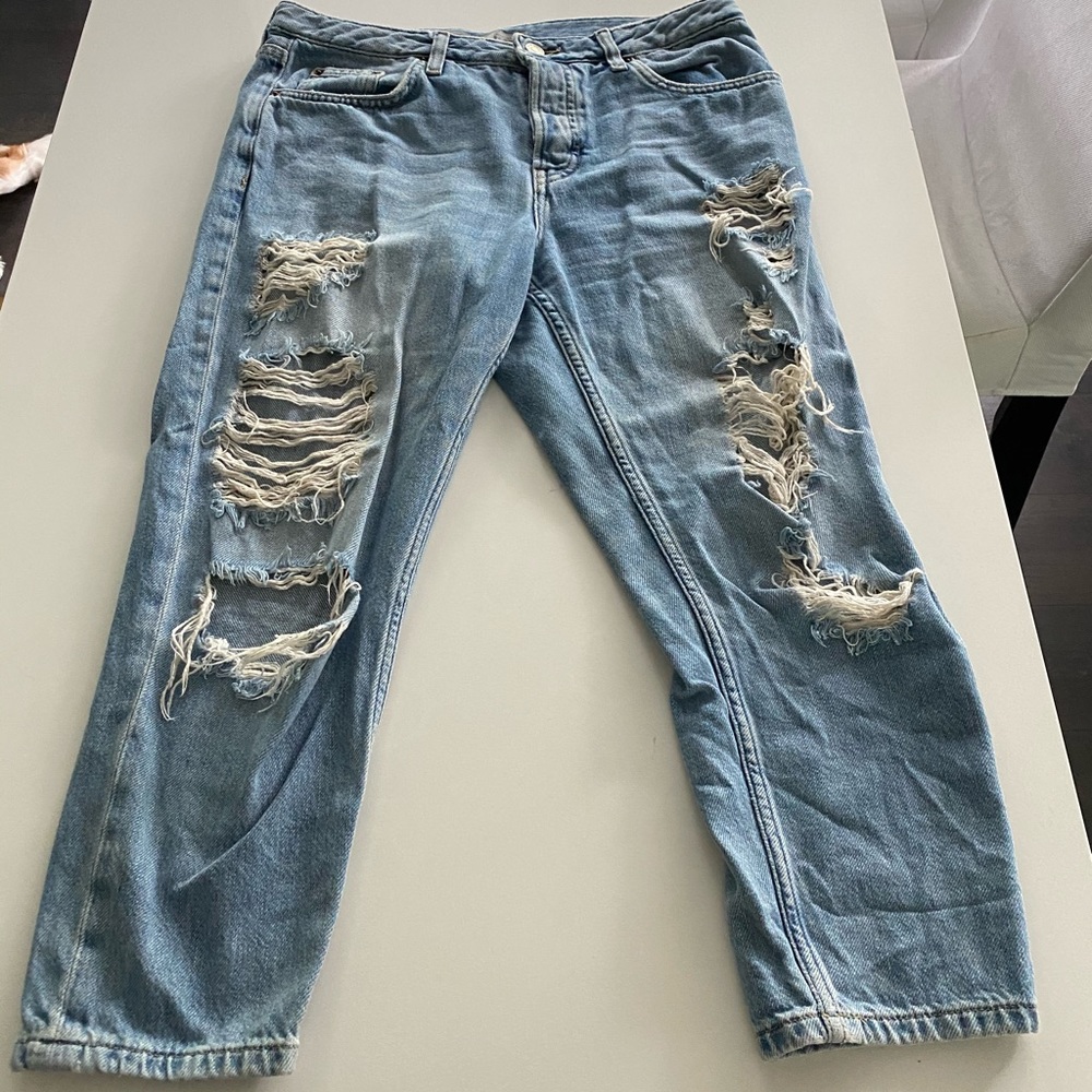 Topshop Hayden Super Ripped jeans